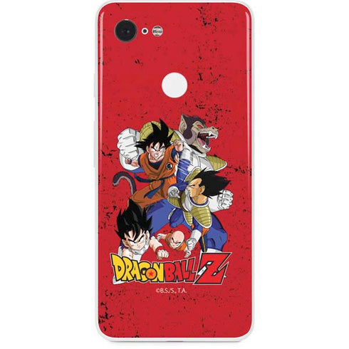 Dragon Ball Z Goku Vs Vegeta Google Pixel 3 Skin